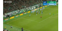 国安4-0领先新鹏城！达万头球被彭鹏扑出，法比奥混战中补射破门